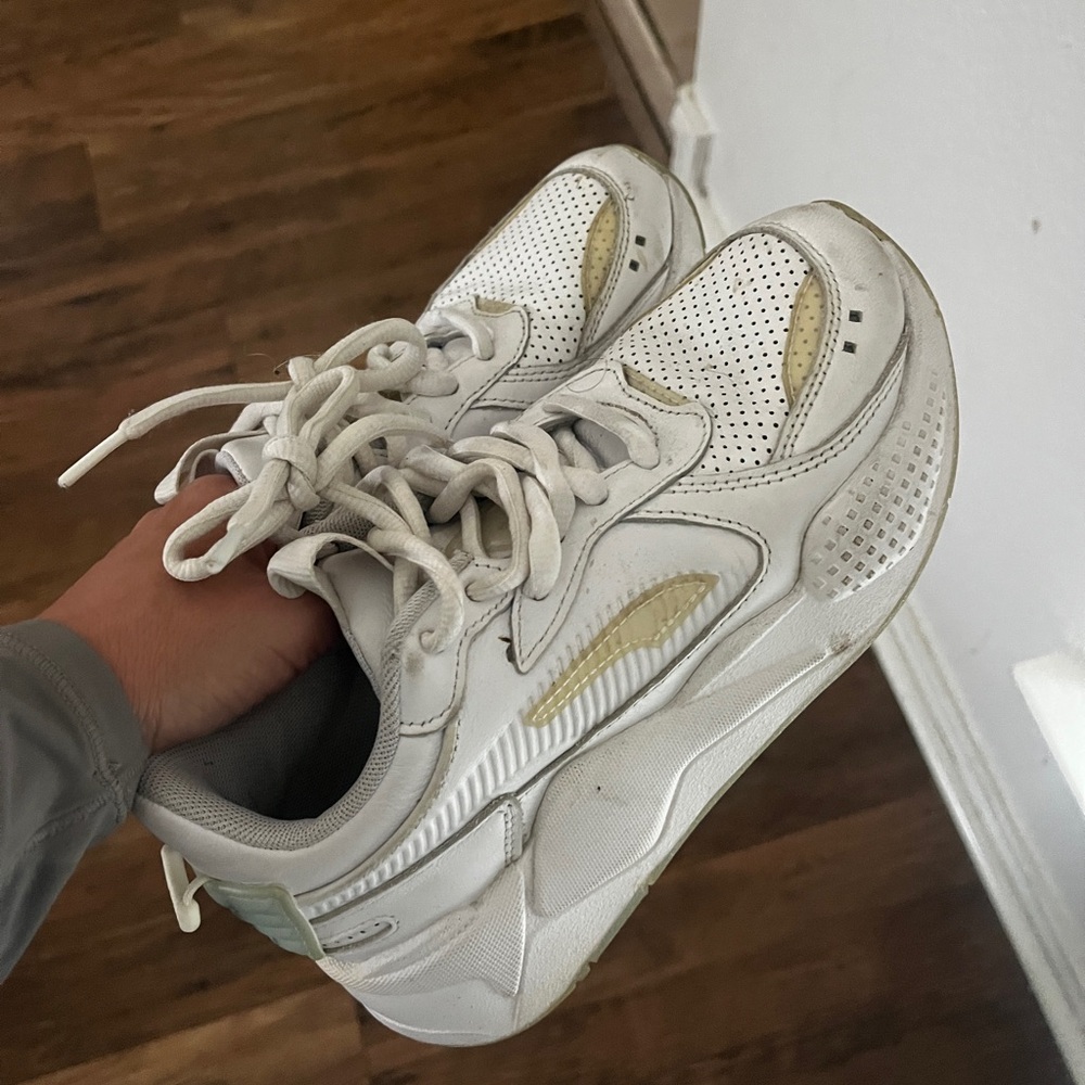 Women's White Sneakers Puma